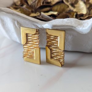 Maille Caged Studs